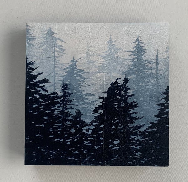 Silhouettes in the Mist  by Alanna Sparanese